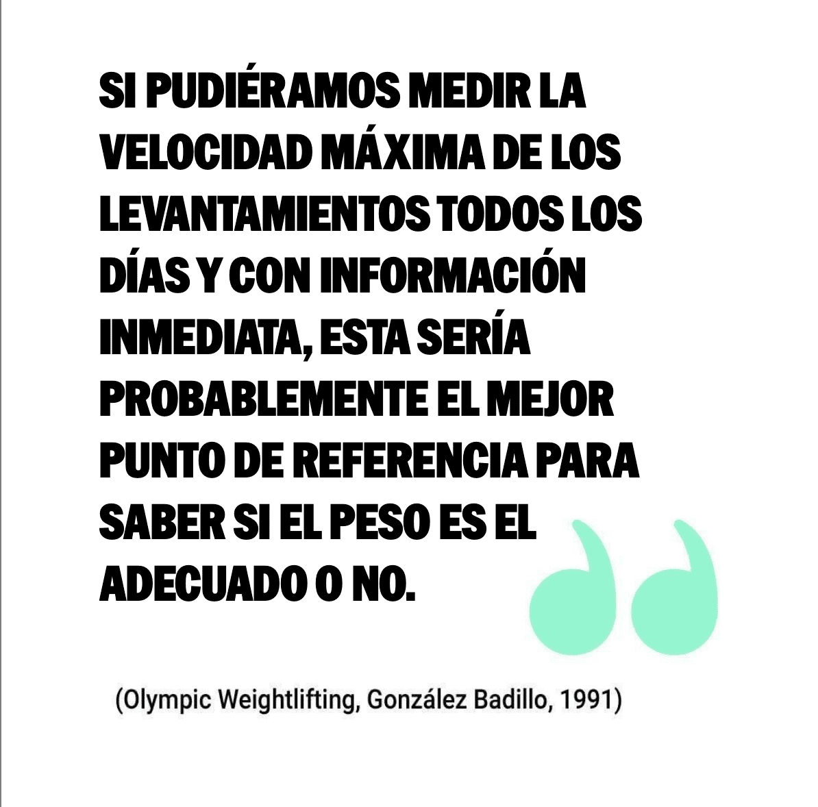 Encoder Lineal Deportivo. Guia para usar el encoder en el entrenamiento de fuerza basado en la velocidad.