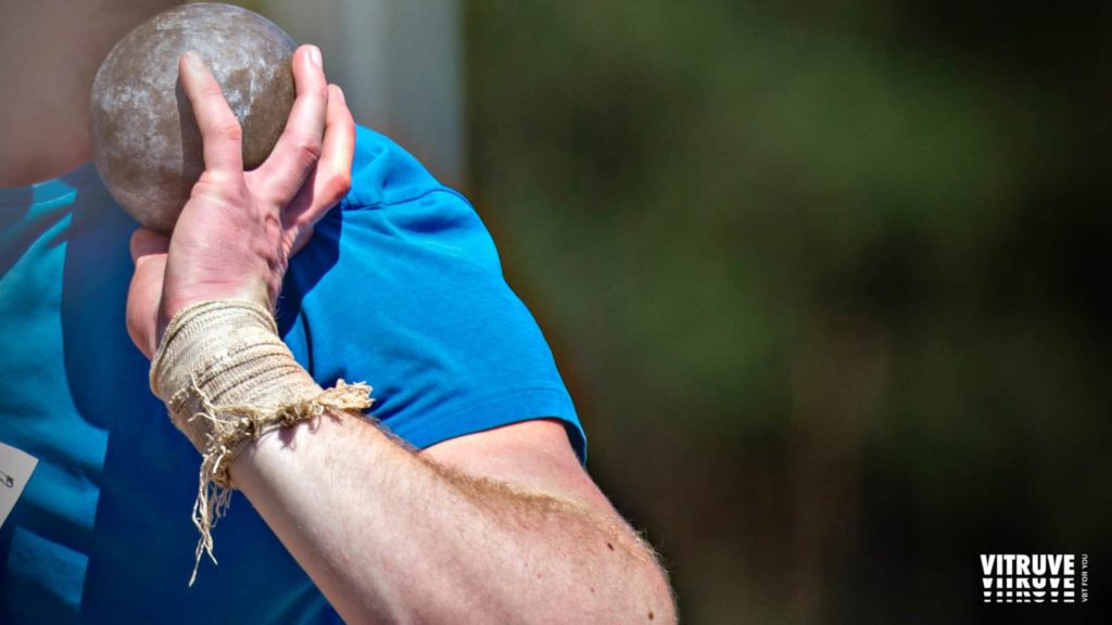 Glide Shot Put Technique