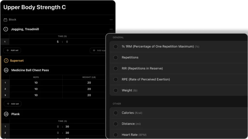 Cover all your S&C program